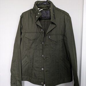 Levi's Commuter trucker jacket, dark green,  -M